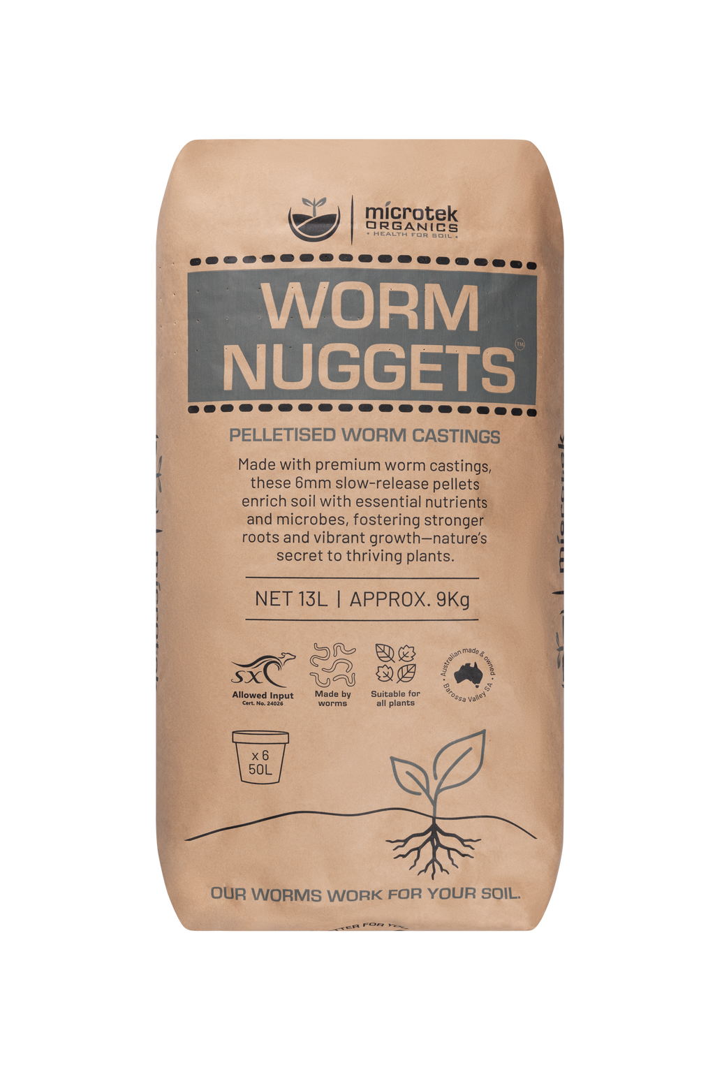 Worm Nuggets — Pelletised Worm Castings