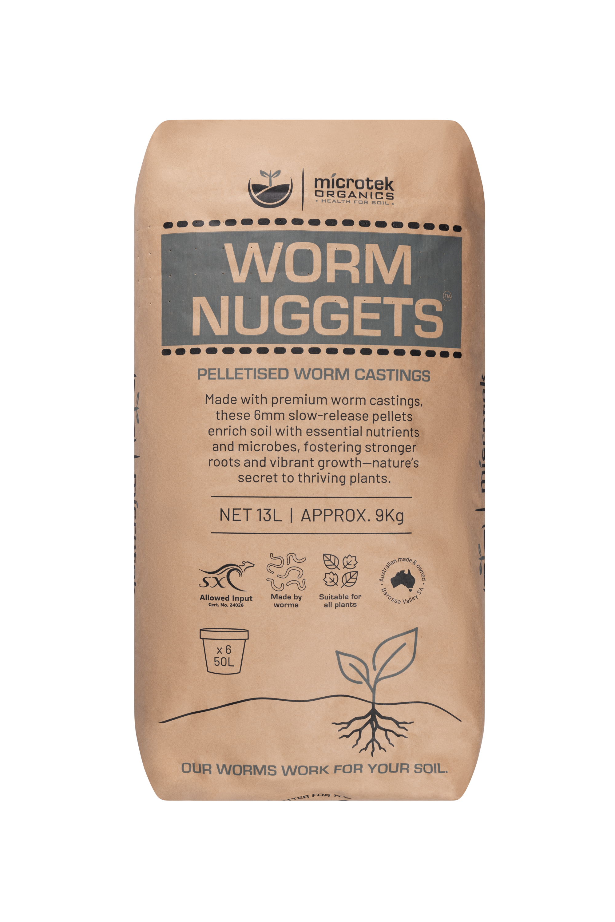 Worm Nuggets — Pelletised Worm Castings