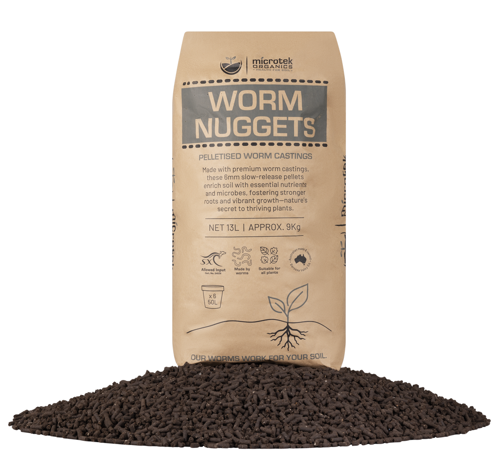 Worm Nuggets — Pelletised Worm Castings